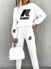 Women's Fashion Street Printed Sweatshirt Set_ipsvogv.com