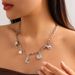 Ethnic Style Denim Hat Boots Pendant Ins Irregular Pearl Chain Necklace For Women_ipsvogv.com
