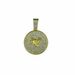 Hip Hop Necklace With Aries And Circular Constellation Pendant Symbolizing A New Beginning, Energy Control_ipsvogv.com