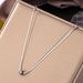 Titanium Steel Color-free Transferring Double-layer Necklace ins Trendy Internet Popular Cold Style Exquisite Clavicle Chain Simple Personalized Neckl_ipsvogv.com