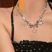 2022 People's 【 Collection 】 Meteor Falling~Star Zircon Splicing Necklace For Women, Light Luxury, Niche Exquisite 【 】 ! Women, Luxury,_ipsvogv.com