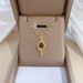 Steel 【 Titanium 】 Luxury Micro Inlaid True Gold Minimalist Style Necklace For Women, New Clavicle Chain, Light Luxury, 【 】 Women, Chain, ,_ipsvogv.com