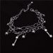 Korean Hip-Hop Men's Cross Multi-Layer Bell Bracelet Trendy Chain Ins Disco Punk Cool Jewelry For Women_ipsvogv.com