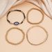 Retro Hip Hop Bracelet Personality Devil Eye Niche Inlaid Zircon Design Bracelet Set Combination_ipsvogv.com