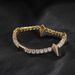 Vintage Cute Jewelry Inlaid Black Panther Bracelet Hip Hop Ins Niche Design Copper Material Simple Men's Versatile Hand_ipsvogv.com