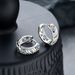 Colorful Zircon Men, Fashionable Design, Light Luxury, Full Diamond Earrings, Buckle For Women, High-end, Versatile_ipsvogv.com