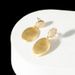 Stud Sterg Sier Niche Handmade Brushed Zircon Autumn And Winter Light Vintage Ins Style Women's High-end Earrings_ipsvogv.com