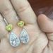 Cao Shi Earrings for Women with Two Color Plating and Micro Set AAA Zircon Stone Fashion Versatile Bridal Earrings_ipsvogv.com