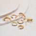 Women’s Jewelry Set Fashion New Copper Plated Real Gold Earrings For Women, Niche Design, Inlaid With Colored Diamonds Ladies' Temperament Earrings_ipsvogv.com
