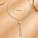 The New Pearl Long Tassel Rhinestone Necklace Pendant For European And American Fashion Brides Is Light And Luxurious_ipsvogv.com