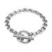 Women's Jewelry Steel Couple Bracelet Handmade Chain Personality Creative T Buckle_ipsvogv.com