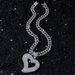 New Hip Hop Creative Personalized Heart Pendant Necklace_ipsvogv.com