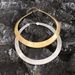 N1702 Hot selling vintage personalized wide cut plain ring necklace with punk style exaggerated geometric collar_ipsvogv.com