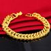 Zhongyi Jewelry 12mm Gold-Plated Classic Men's New Cuban Bracelet For Men_ipsvogv.com