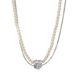 South Korea's East Gate Pearl Snake Bone Layered Necklace For Women's New Simple, Small, And High End Collar Chain_ipsvogv.com