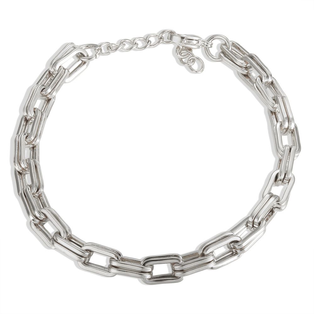 Women's Jewelry Set Fashion Classic Fashion Simple Design Square Corner Square Stainless Steel Chain Necklace Bracelet Jewelry Set_ipsvogv.com