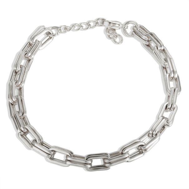 Women's Jewelry Set Fashion Classic Fashion Simple Design Square Corner Square Stainless Steel Chain Necklace Bracelet Jewelry Set_ipsvogv.com
