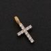New Copper Inlaid Zircon Pendant Necklace Trendy Classic Punk Style Cross Choker_ipsvogv.com
