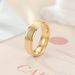 New Titanium Steel Couple Ring Simple And Handsome Fashion Handicraft Xiyin_ipsvogv.com