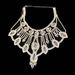 Hot Selling Fashionable Women's Exquisite Shiny AB Color Necklace, Luxurious And Exaggerated Rhinestone Necklace_ipsvogv.com