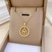 Steel 【 Titanium 】 Double Layer Circular Ring Heart-Shaped Light Luxury Temperament Gorgeous Full Diamond Necklace 【 】_ipsvogv.com