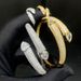 Hip Hop Bracelets For Women With Zircon Gold And Silver Punk Style Bracelets Jewelry_ipsvogv.com