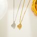 Full Diamond Necklace Women's Titanium Steel Minimalist Clavicle Chain Micro Set Zircon Love Pendant Gold Plated Popular_ipsvogv.com