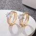 S Pure Silver Micro Inlaid Three Rose Gold Main 2 Carat Single Diamond Plated Ring Female Internet Red_ipsvogv.com
