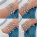 Women’s Jewelry Set Fashion Bangles Bracelet Loose Beads Jewelry_ipsvogv.com