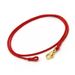 Wearable Transfer Beads Soft Fried Dough Twists Men's And Women's Pendant Red Pure Hand Woven Necklace Replacement Rope_ipsvogv.com
