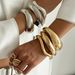 Ins Style Exaggerated Heavy Duty Smooth Open Bracelet For Women Exaggerated Retro Street Shooting Hot Selling Hand Jewelry_ipsvogv.com