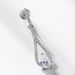 S925 Silver Moissanite Earrings Super Shiny Long Niche High End Ins High Cold_ipsvogv.com