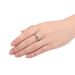 Live streaming simulation of moissani sun, moon, stars, fashion four claws, 50 points light luxury living ring for women_ipsvogv.com