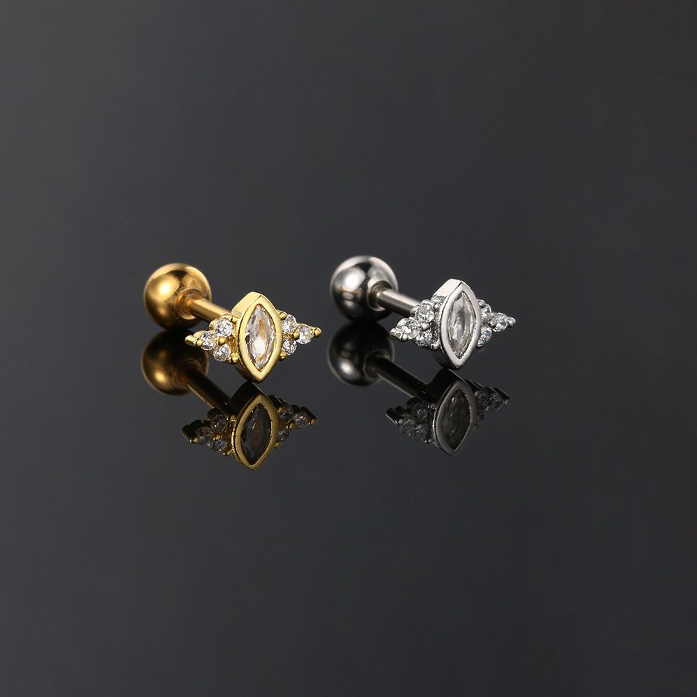 Unisex hot selling opal screw ear bone studs for women micro inlaid zircon piercing ear studs popular personalized earrings_ipsvogv.com