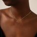 Stainless Jewelry Simple Hollow Heart Titanium Non Fading Women's Stainless Steel Necklace_ipsvogv.com