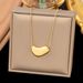 Hip Hop Cool Style Titanium Snake Bone Women's Collarbone Chain Gold-plated Stainless Steel Pendant Necklace Women_ipsvogv.com