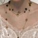 Three Layer Tassel Night Wind Chime Necklace Stacked Chain Female Retro Niche Temperament French Ball Beaded Necklace_ipsvogv.com