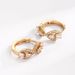 Women's Jewelry Copper Fashionable All Match 8 Shaped Zircon Earrings_ipsvogv.com