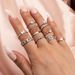 Hot Selling Jewelry, Hollowed Out Chain, Butterfly Heart Ring, Pearl Opening, Star 11 Piece Set For Women_ipsvogv.com
