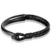 Jewelry Simple and Fashionable Curved Buckle Stainless Steel Hand Rope Genuine Leather Multi Layer Bracelet_ipsvogv.com