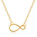 Copper plated K real gold color preserving niche creative pendant love necklace color preserving butterfly pendant eye zircon necklace_ipsvogv.com