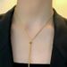 Titanium Steel Pull-out Adjustment, Responsive To Every Request, Collarbone Chain, High-end Design, Seasonal Necklace,_ipsvogv.com