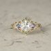Sanjie's New Gold-plated Instagram Popular Women's Ring Hexagonal Irregular Italian Jewelry_ipsvogv.com