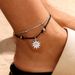 Bracelet Storm Simia Alloy Elephant Sun Multi Layer Bead Chain Feet_ipsvogv.com