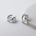 Women's Jewelry Fashion Simple High End Diamond Knotted Earrings Temperament Versatile Ear Buckle Earrings_ipsvogv.com
