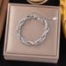 Versatile Double-layer Winding Keel Chain Stainless Steel Necklace For Women Without Fading_ipsvogv.com