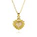 Hot Selling Pearl Zircon Cross Necklace Female Niche Light Luxury Personality Colored Gem Jewelry_ipsvogv.com