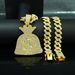 Personalized Rock Sugar USD Coin Money Bag Pendant Diamond Cuban Dragon Head Buckle Necklace Hip-hop Rap Accessory_ipsvogv.com