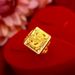 Open Mouth Men's Color Sand Gold Domineering Dragon Horse Ring Copper Jewelry Wealth_ipsvogv.com
