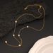 Women's Jewelry Set Fashion Niche Design Diamond Necklace Bracelet Stainless Steel Simple Thin Chain Clavicle Chain Light Luxury High End Bracelet_ipsvogv.com